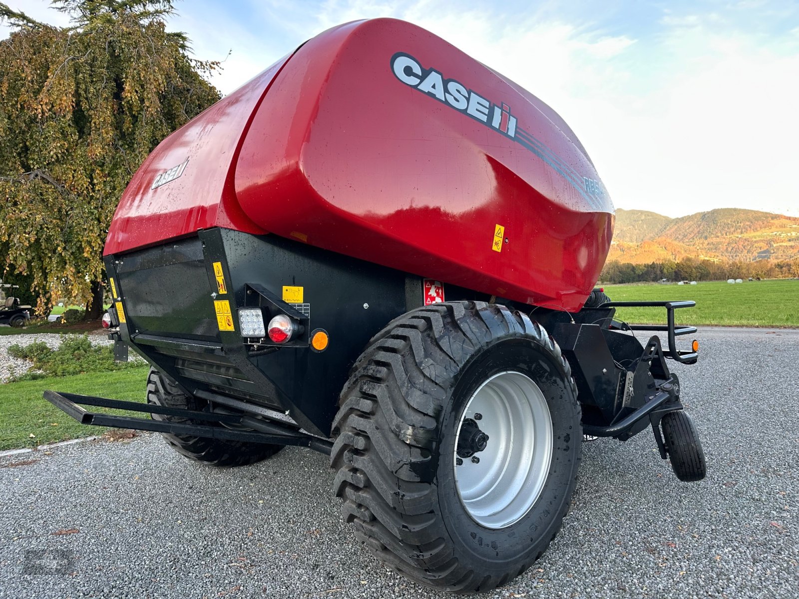 Hochdruckpresse of the type Case IH RB 545 Siloballen Presse Heu Stroh Iso-Bus 25 Messer, Gebrauchtmaschine in Rankweil (Picture 5)