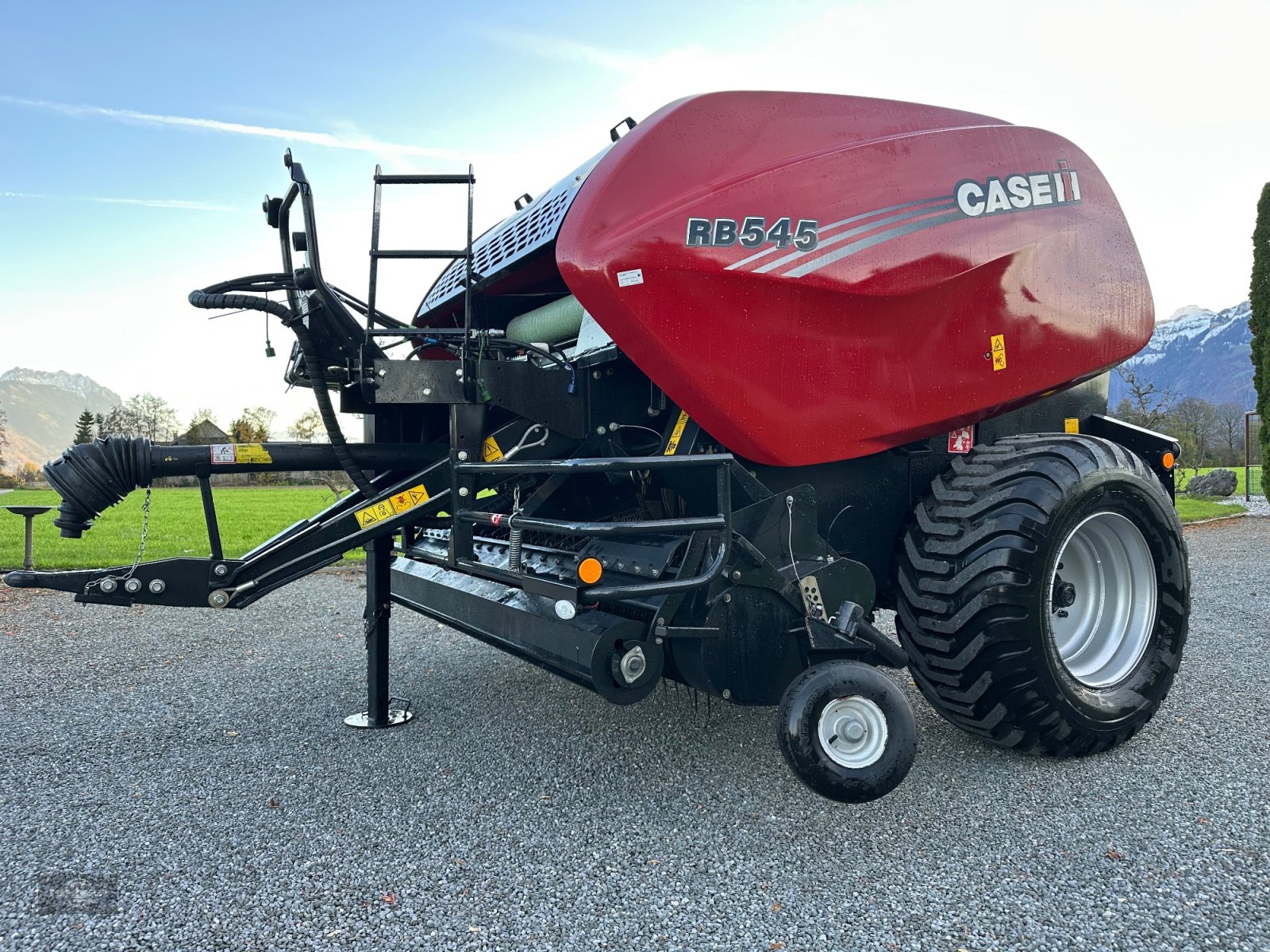 Hochdruckpresse of the type Case IH RB 545 Siloballen Presse Heu Stroh Iso-Bus 25 Messer, Gebrauchtmaschine in Rankweil (Picture 9)