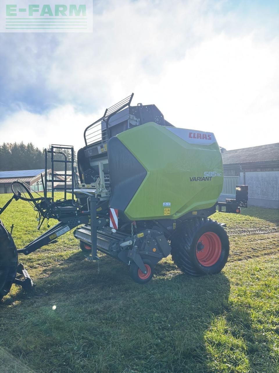 Hochdruckpresse des Typs CLAAS claas variant 585 rc, Gebrauchtmaschine in ELIXHAUSEN (Bild 1)