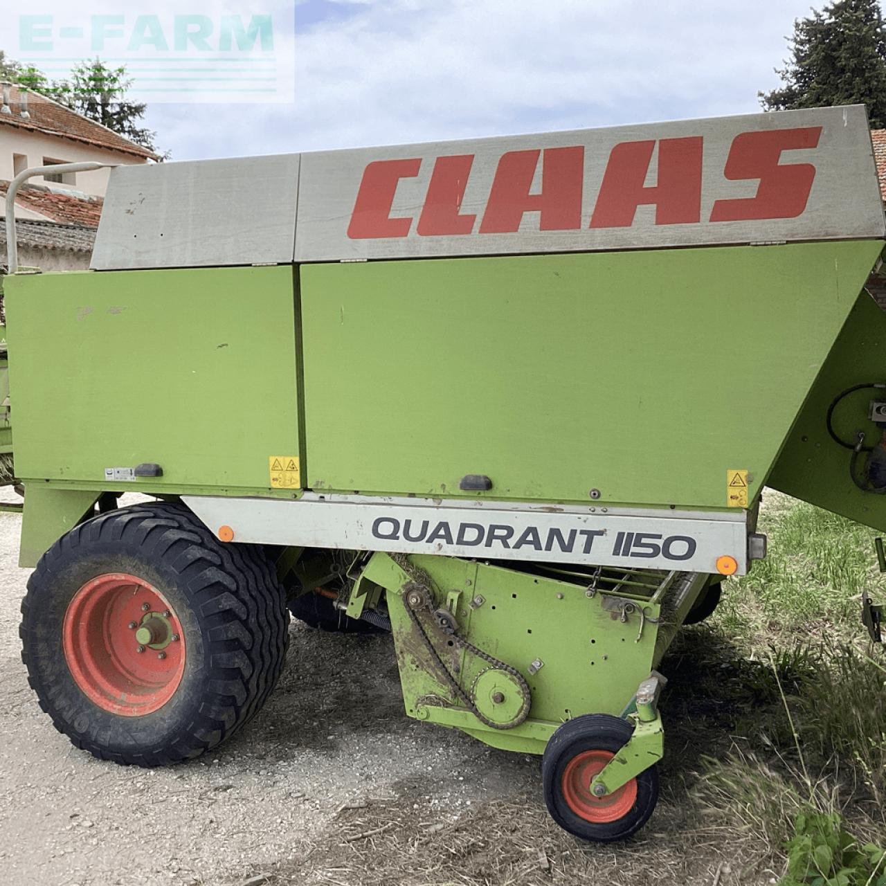 Hochdruckpresse typu CLAAS quadrant 1150, Gebrauchtmaschine v ST ANDIOL (Obrázek 1)