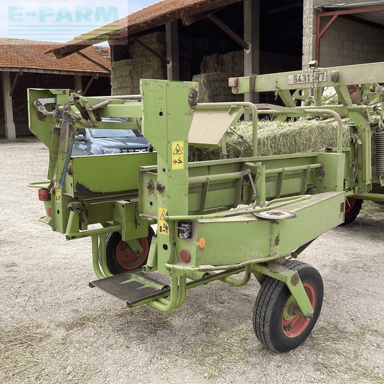 Hochdruckpresse typu CLAAS quadrant 1150, Gebrauchtmaschine v ST ANDIOL (Obrázek 4)