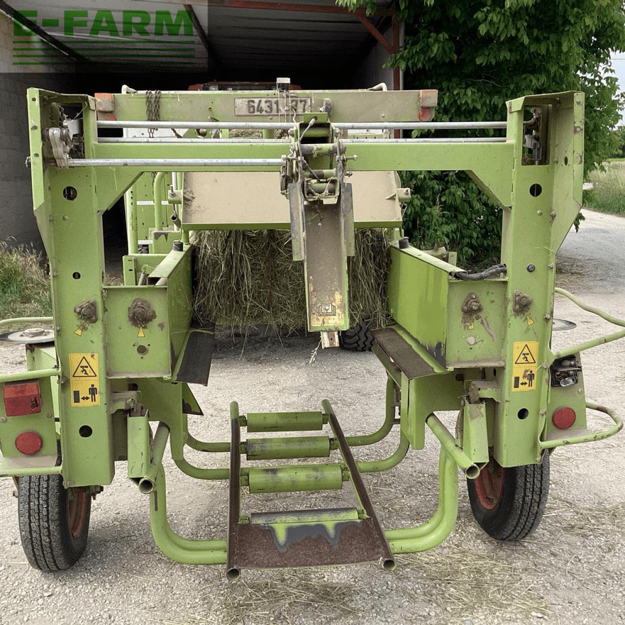 Hochdruckpresse typu CLAAS quadrant 1150, Gebrauchtmaschine v ST ANDIOL (Obrázek 7)