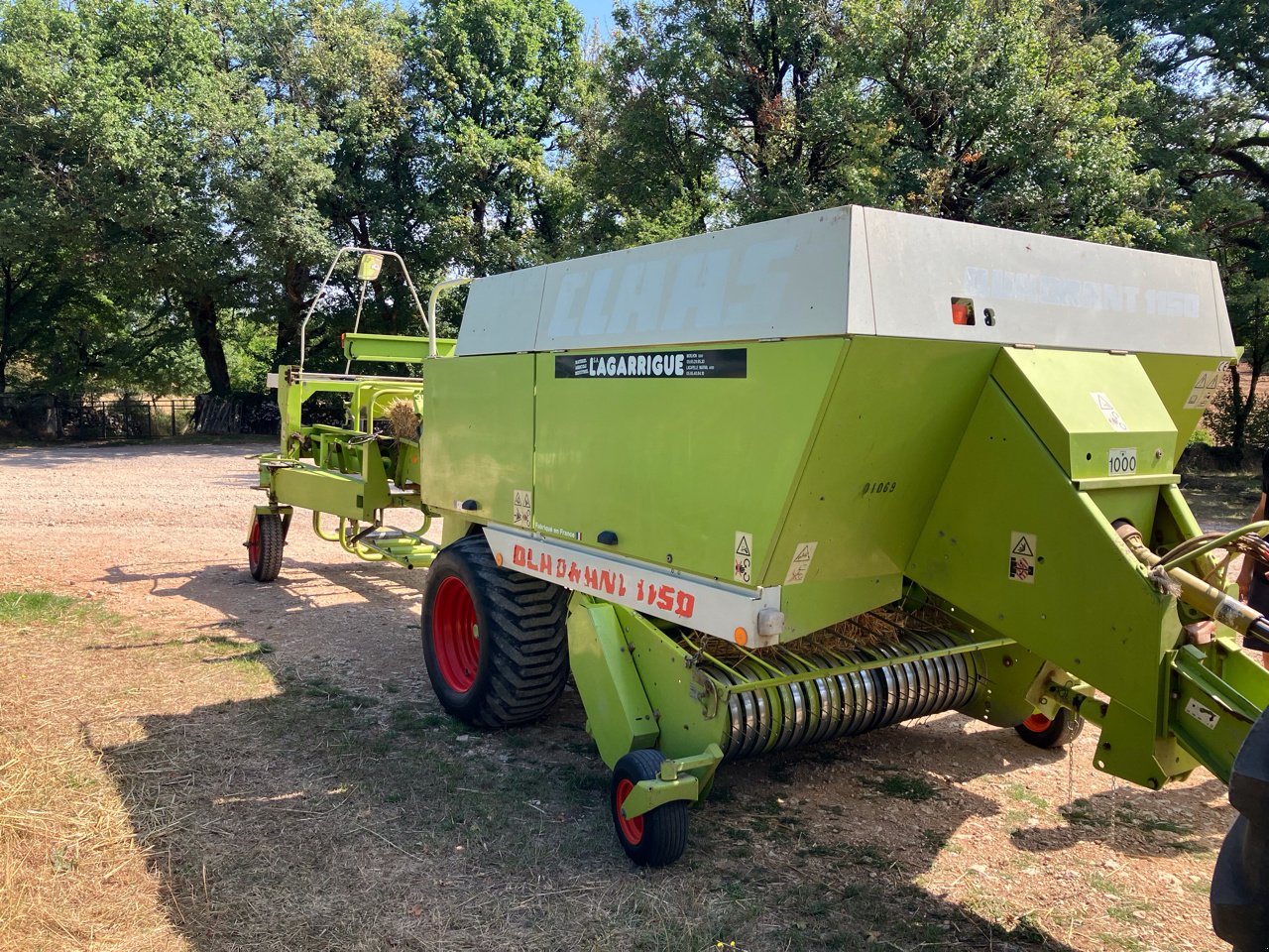 Hochdruckpresse typu CLAAS QUADRANT 1150, Gebrauchtmaschine v MORLHON LE HAUT (Obrázek 4)