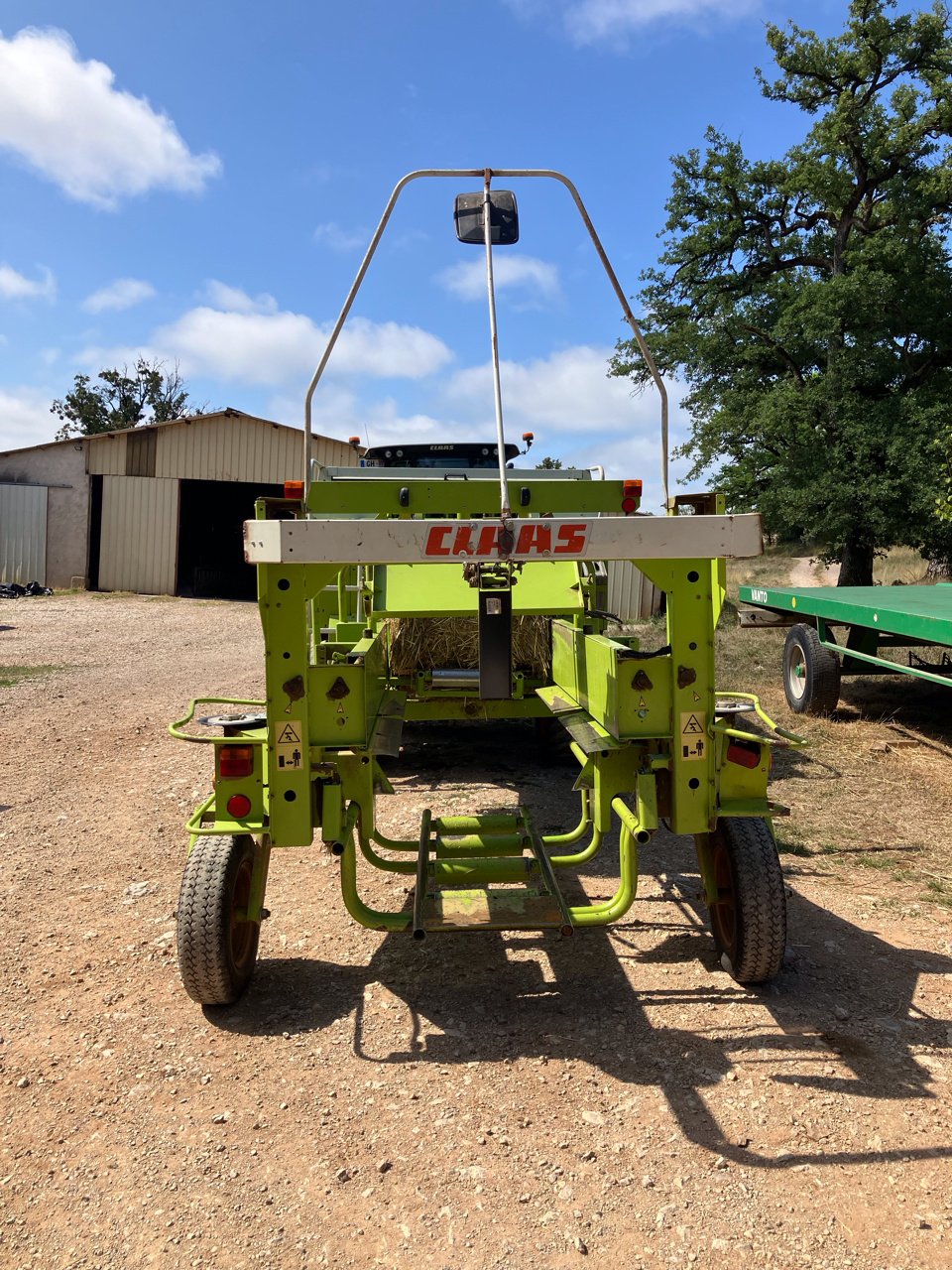 Hochdruckpresse typu CLAAS QUADRANT 1150, Gebrauchtmaschine v MORLHON LE HAUT (Obrázek 7)