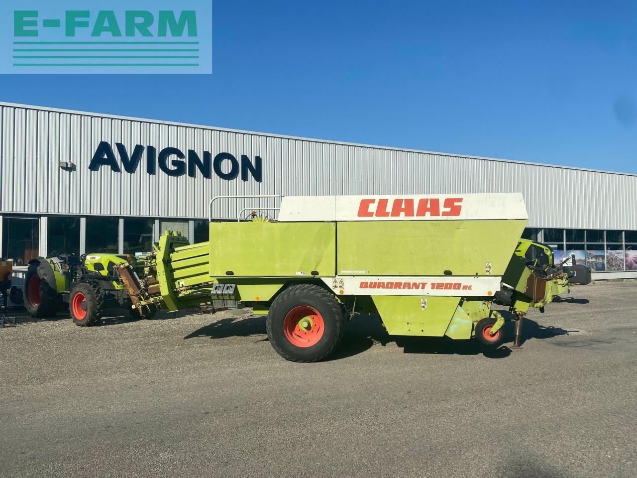 Hochdruckpresse des Typs CLAAS quadrant 1200 (042/010), Gebrauchtmaschine in ST ANDIOL (Bild 1)