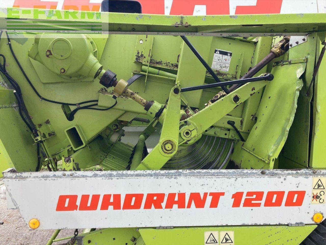 Hochdruckpresse of the type CLAAS QUADRANT 1200, Gebrauchtmaschine in WILBERFOSS, YORK (Picture 6)