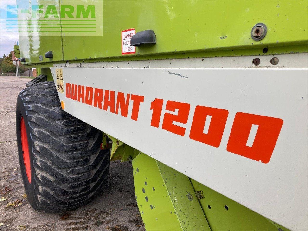 Hochdruckpresse of the type CLAAS QUADRANT 1200, Gebrauchtmaschine in WILBERFOSS, YORK (Picture 8)