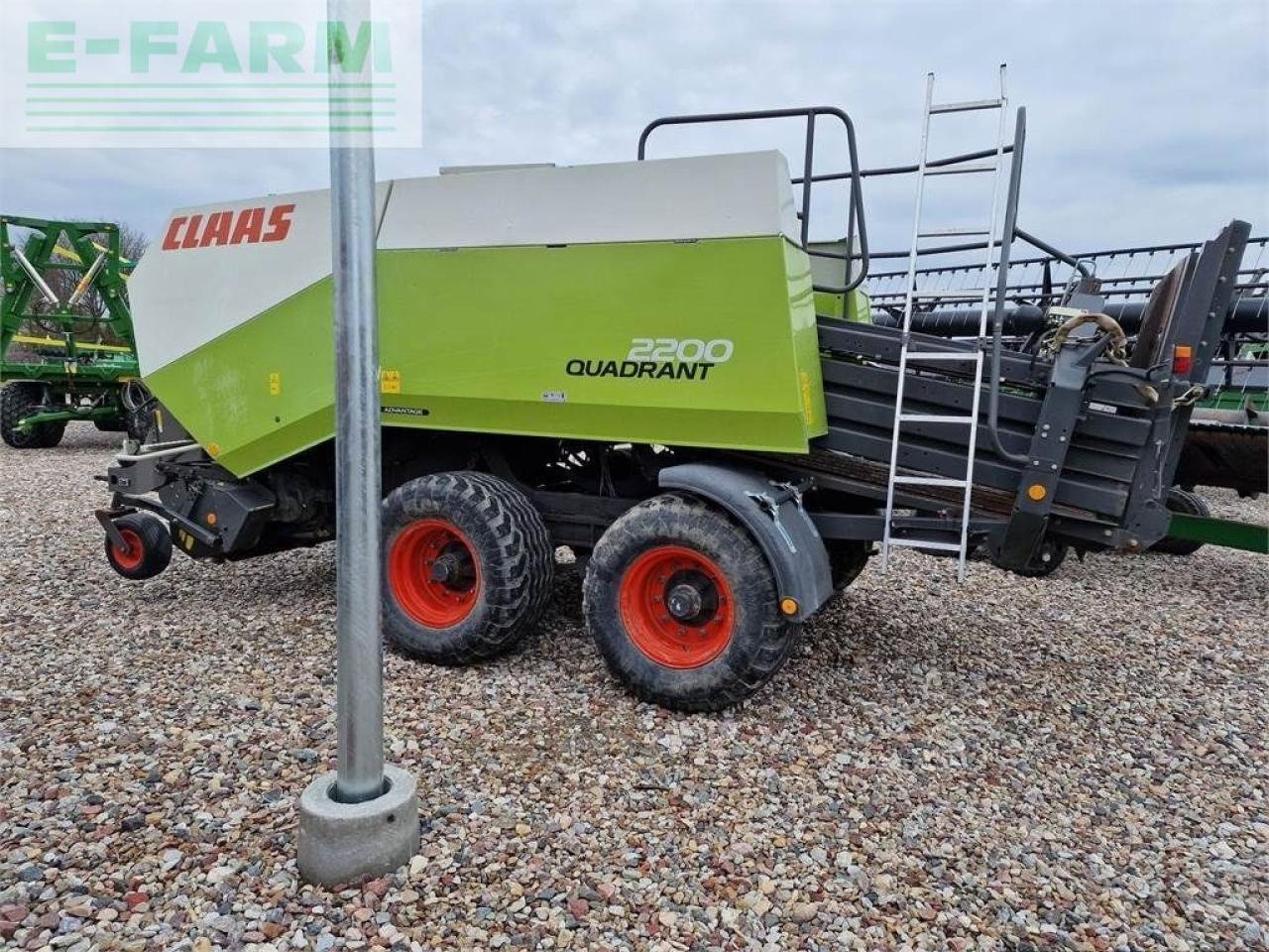 Hochdruckpresse of the type CLAAS quadrant 2200 756d, Gebrauchtmaschine in KAUNAS DISTRICT (Picture 9)