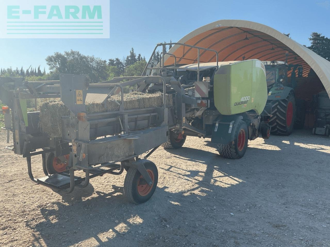 Hochdruckpresse typu CLAAS quadrant 4000, Gebrauchtmaschine v ST ANDIOL (Obrázek 5)