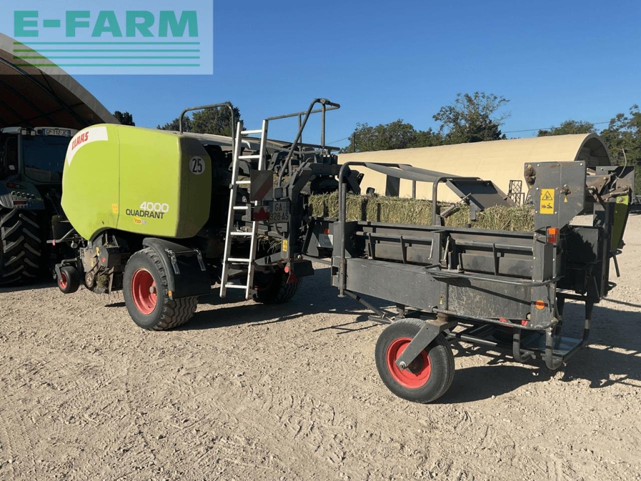 Hochdruckpresse typu CLAAS quadrant 4000, Gebrauchtmaschine v ST ANDIOL (Obrázek 8)