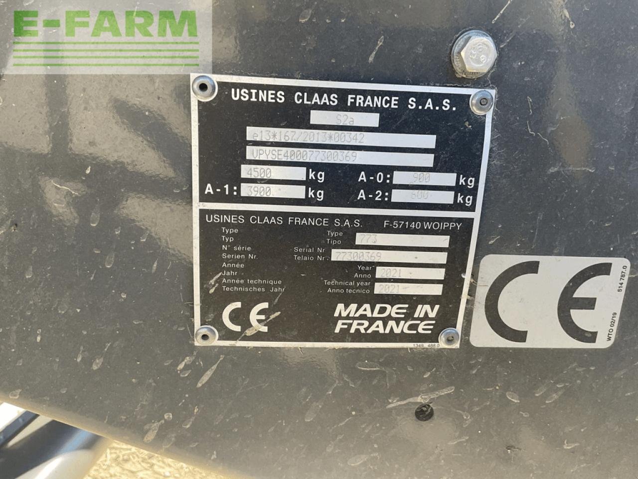 Hochdruckpresse typu CLAAS quadrant 4000, Gebrauchtmaschine v ST ANDIOL (Obrázek 18)