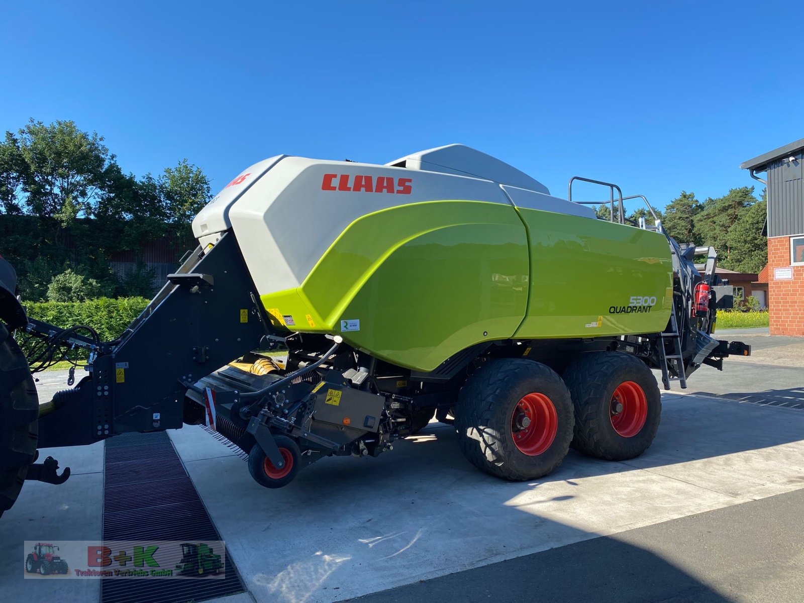 Hochdruckpresse a típus CLAAS Quadrant 5300 RC 9572 Ballen, Gebrauchtmaschine ekkor: Kettenkamp (Kép 1)