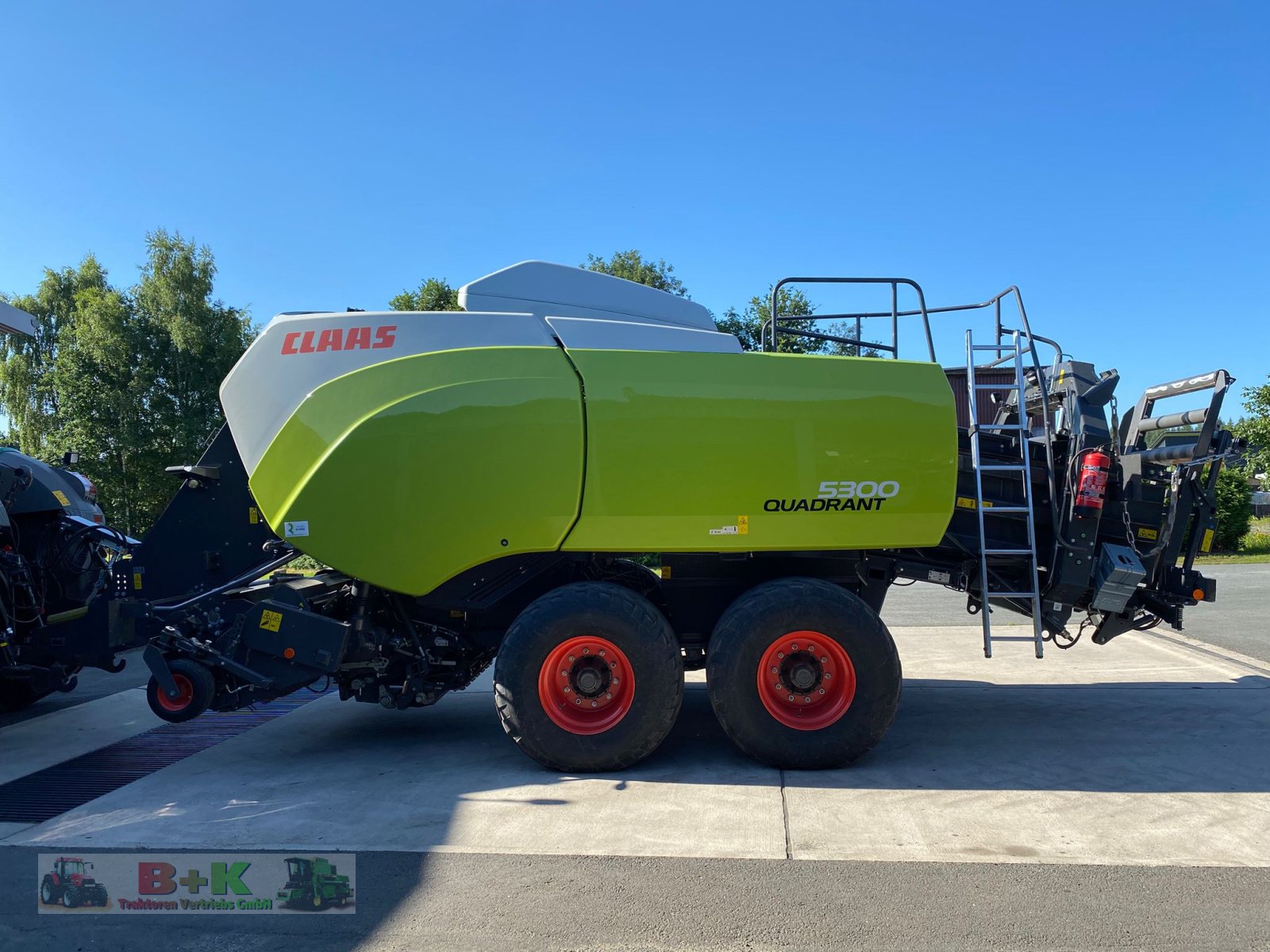 Hochdruckpresse a típus CLAAS Quadrant 5300 RC 9572 Ballen, Gebrauchtmaschine ekkor: Kettenkamp (Kép 2)