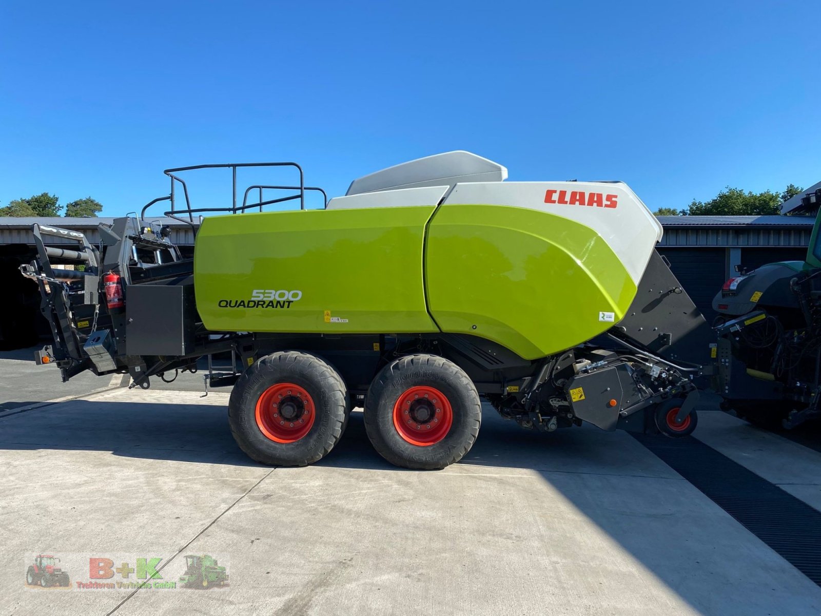 Hochdruckpresse a típus CLAAS Quadrant 5300 RC 9572 Ballen, Gebrauchtmaschine ekkor: Kettenkamp (Kép 5)