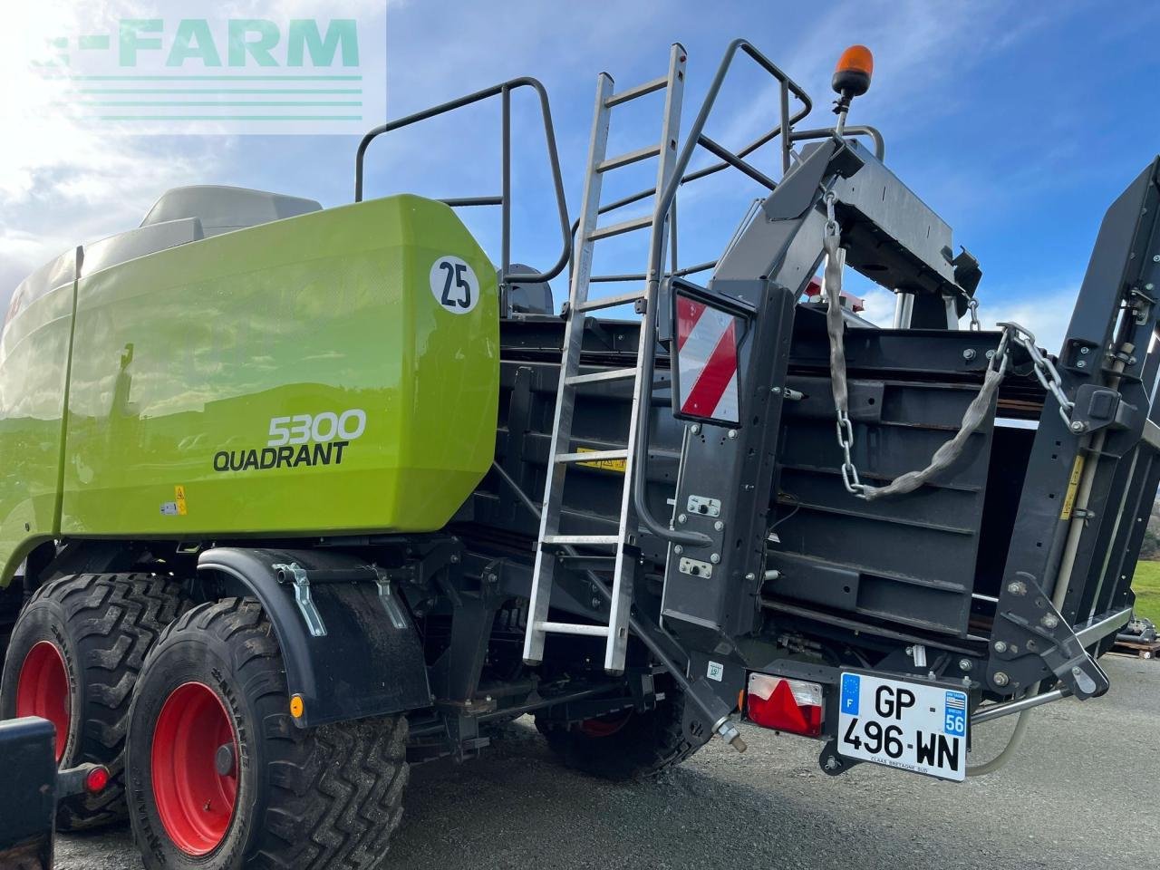 Hochdruckpresse tipa CLAAS quadrant 5300 rf tandem, Gebrauchtmaschine u PONTIVY (56 - MORBIHAN) (Slika 7)