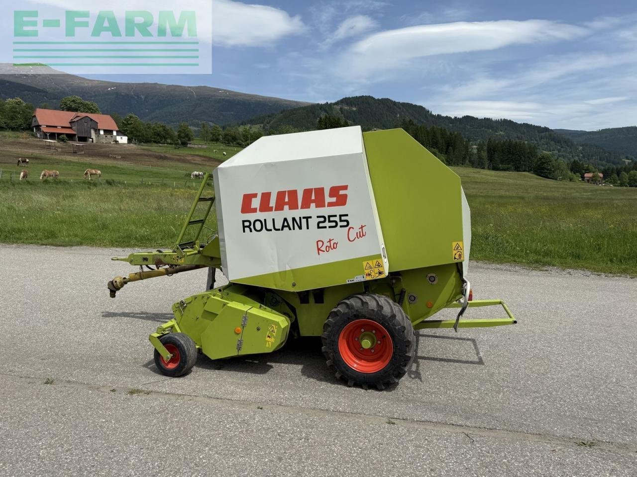 Hochdruckpresse typu CLAAS rollant 255 roto cut, Gebrauchtmaschine v MÜHLEN (Obrázek 4)