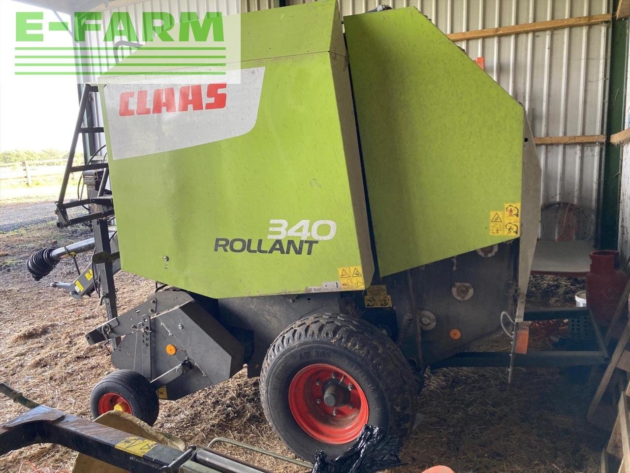 Hochdruckpresse a típus CLAAS ROLLANT 340 RF, Gebrauchtmaschine ekkor: CANE END, READING (Kép 1)