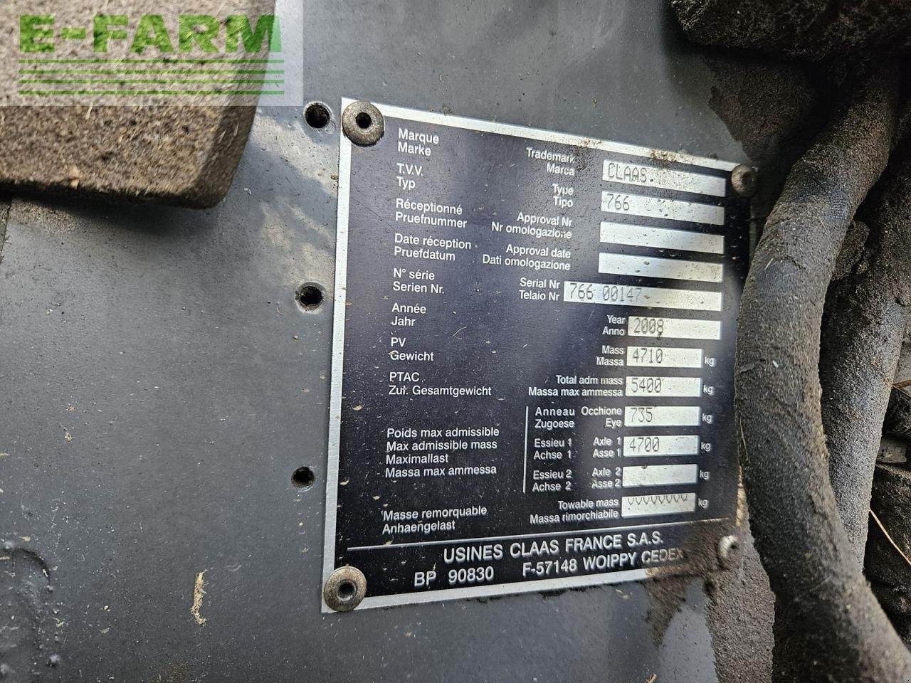 Hochdruckpresse του τύπου CLAAS rollant 355 rc uniwrap, Gebrauchtmaschine σε ILZ (Φωτογραφία 6)