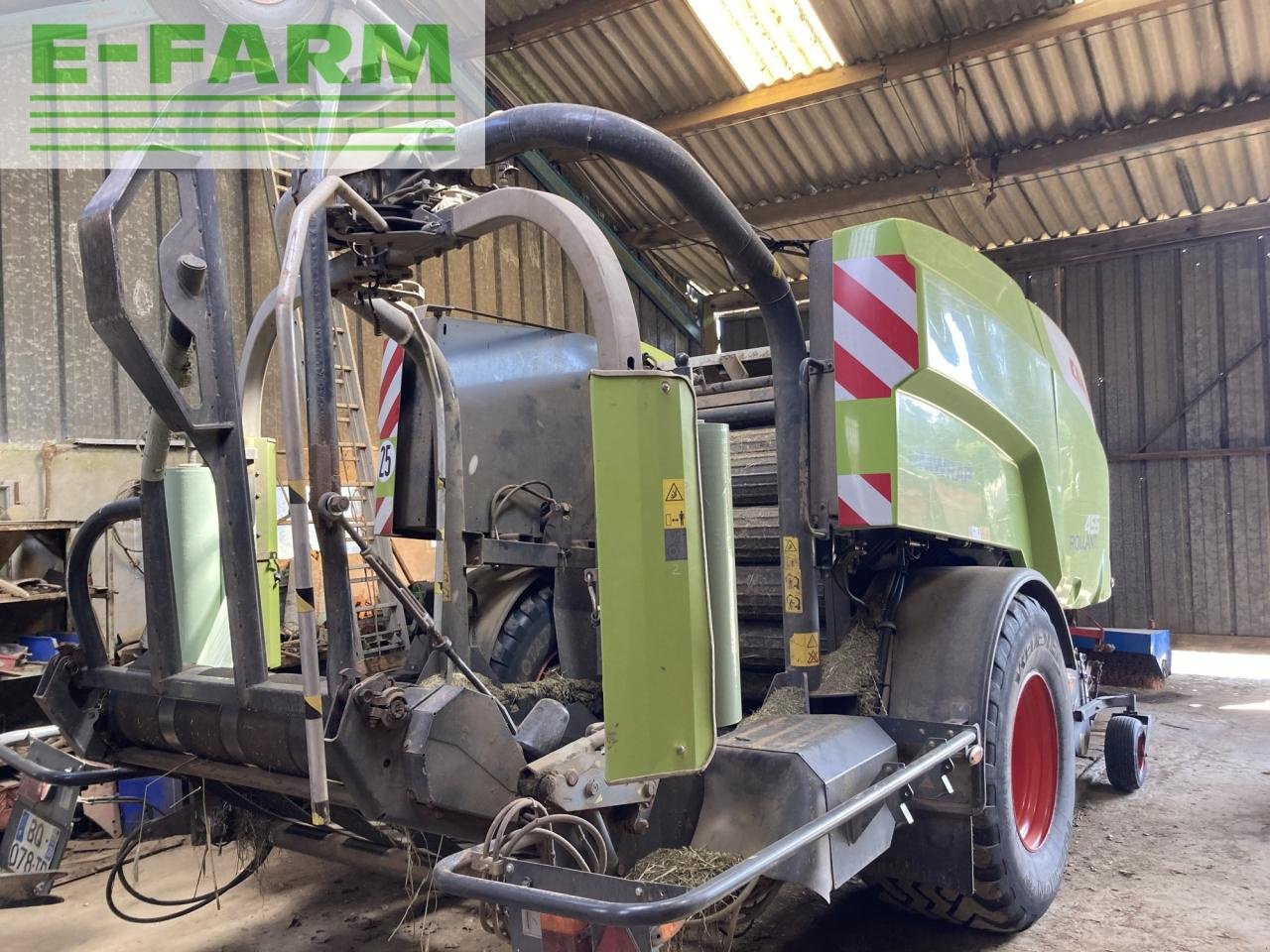 Hochdruckpresse typu CLAAS rollant 455 rc uniwrap, Gebrauchtmaschine v PONTIVY (56 - MORBIHAN) (Obrázek 4)