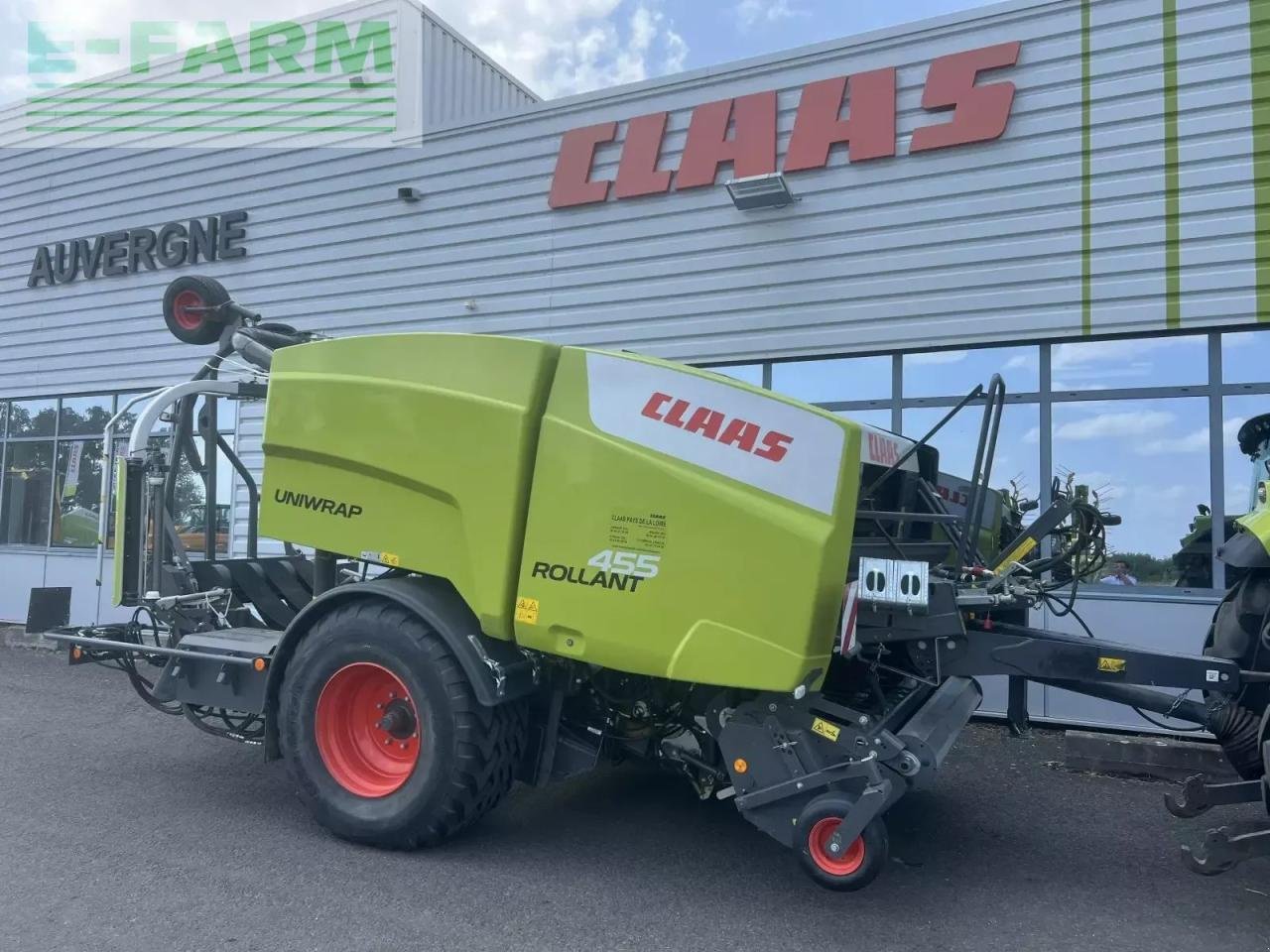 Hochdruckpresse tipa CLAAS rollant 455 rc uniwrap, Gebrauchtmaschine u SAULZET (Slika 1)