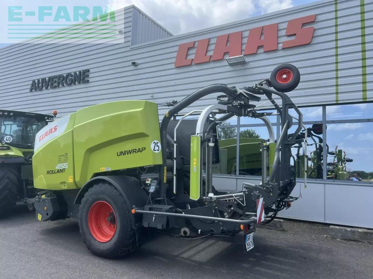 Hochdruckpresse tipa CLAAS rollant 455 rc uniwrap, Gebrauchtmaschine u SAULZET (Slika 5)