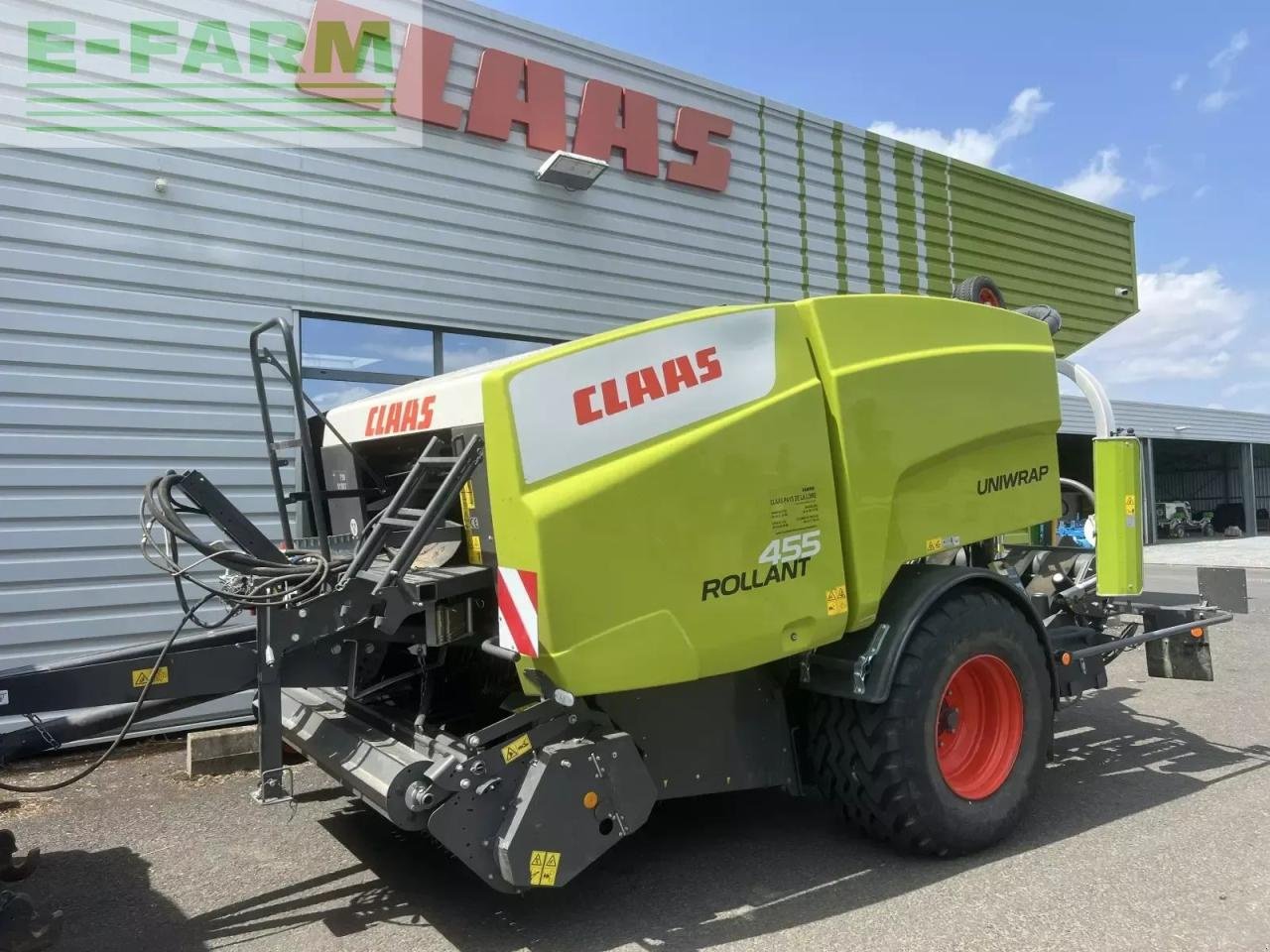 Hochdruckpresse tipa CLAAS rollant 455 rc uniwrap, Gebrauchtmaschine u SAULZET (Slika 8)