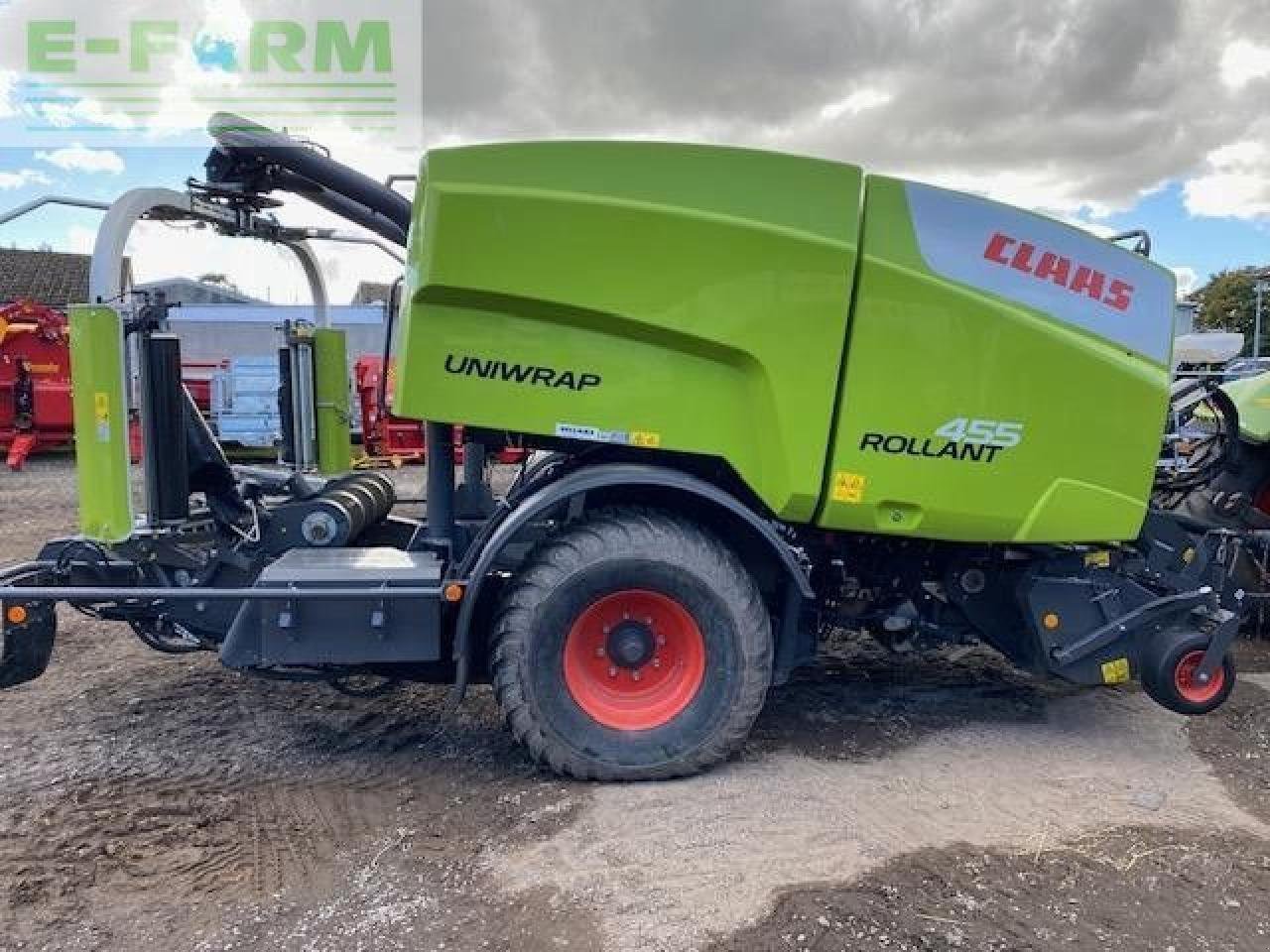 Hochdruckpresse typu CLAAS ROLLANT 455 UNIWRAP, Gebrauchtmaschine v PERTH (Obrázek 4)