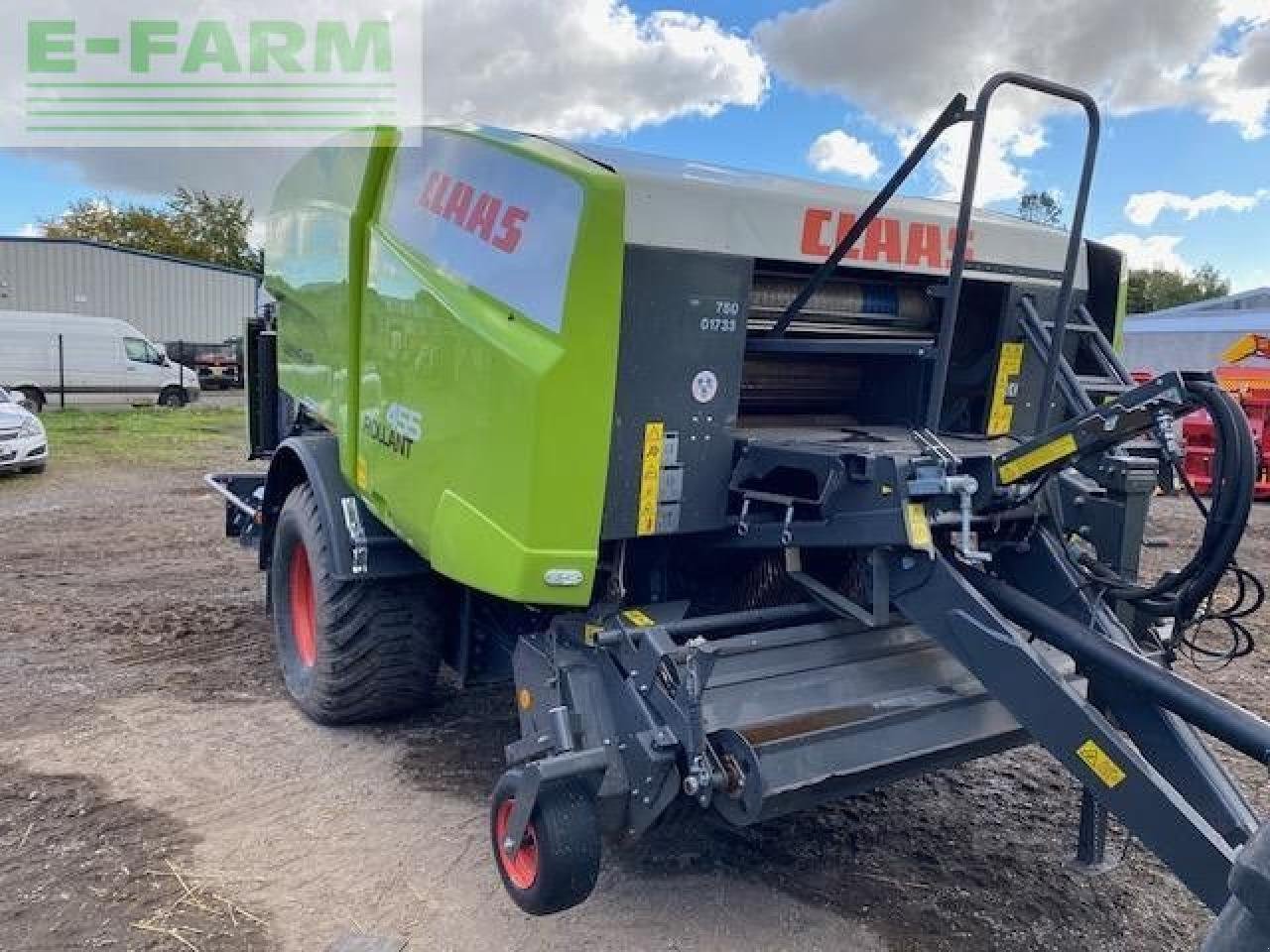 Hochdruckpresse typu CLAAS ROLLANT 455 UNIWRAP, Gebrauchtmaschine v PERTH (Obrázek 5)