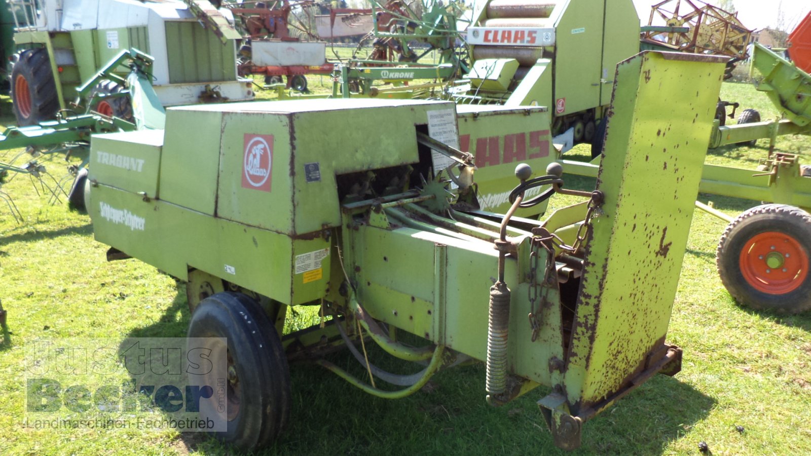 Hochdruckpresse des Typs CLAAS Trabant, Gebrauchtmaschine in Weimar-Niederwalgern (Bild 4)