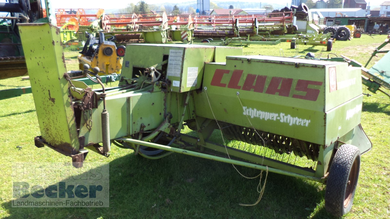 Hochdruckpresse des Typs CLAAS Trabant, Gebrauchtmaschine in Weimar-Niederwalgern (Bild 5)