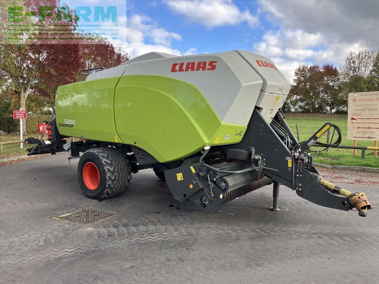Hochdruckpresse tipa CLAAS USED 2020 QUADRANT 5200RF, Gebrauchtmaschine u STANDERWICK, FROME (Slika 9)