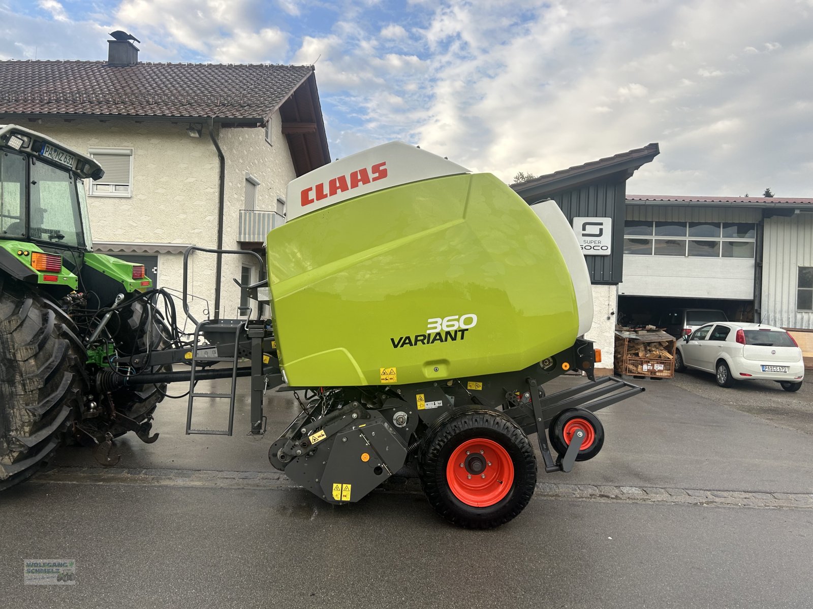 Hochdruckpresse a típus CLAAS Variant 360, Gebrauchtmaschine ekkor: Pocking (Kép 9)