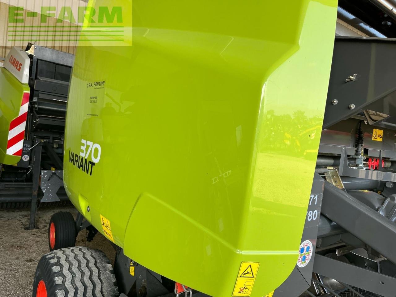 Hochdruckpresse typu CLAAS variant 370 rf, Gebrauchtmaschine v PONTIVY (56 - MORBIHAN) (Obrázek 2)