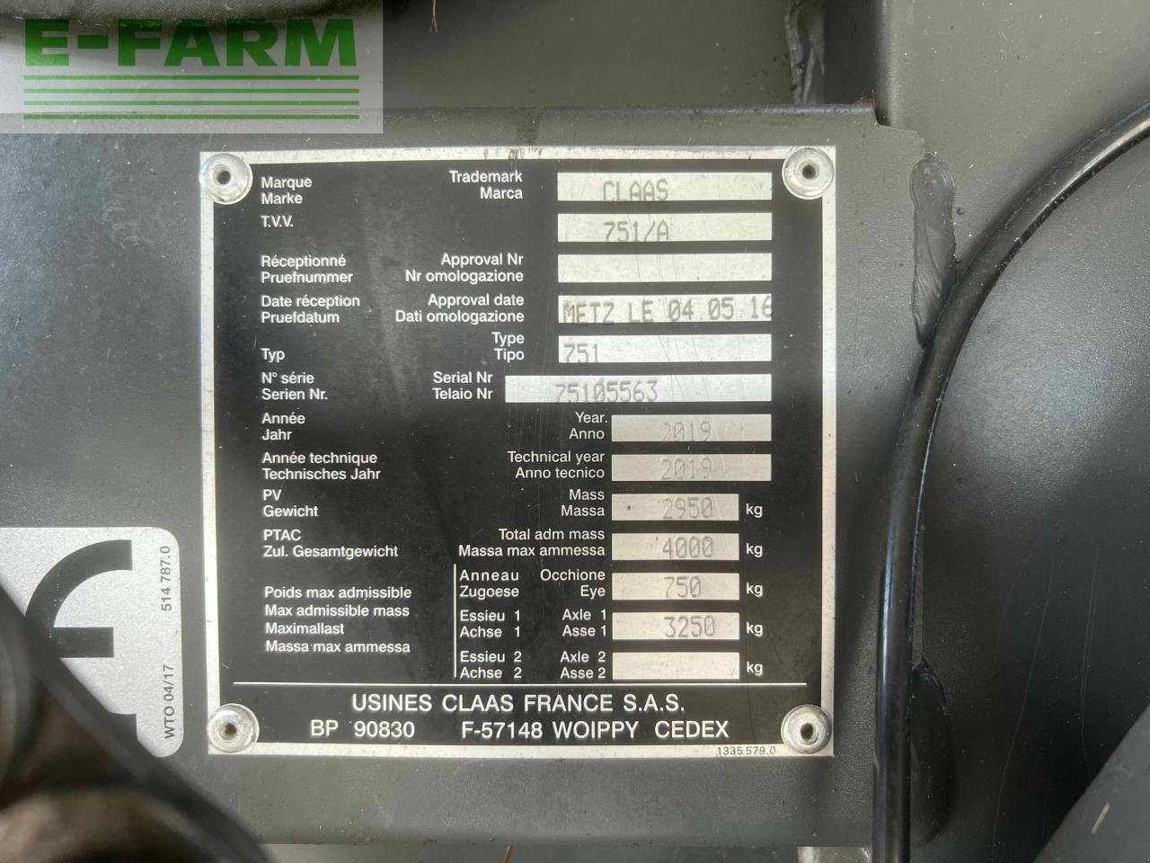 Hochdruckpresse tipa CLAAS variant 465 rc, Gebrauchtmaschine u SAULZET (Slika 10)