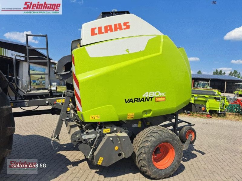 Hochdruckpresse of the type CLAAS Variant 480 RC Pro, Neumaschine in Rollwitz (Picture 1)