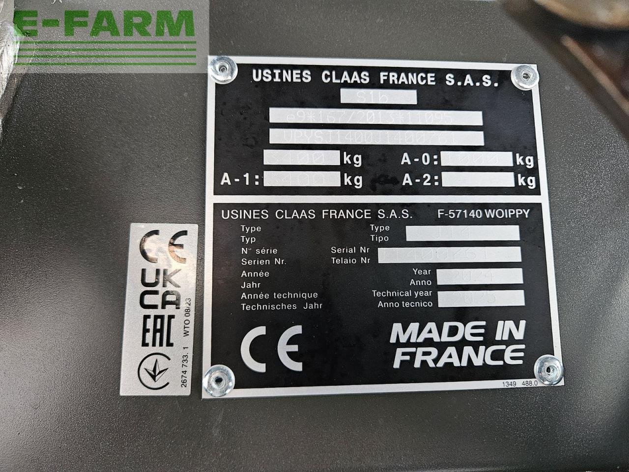 Hochdruckpresse of the type CLAAS variant 565rc, Gebrauchtmaschine in ILZ (Picture 5)