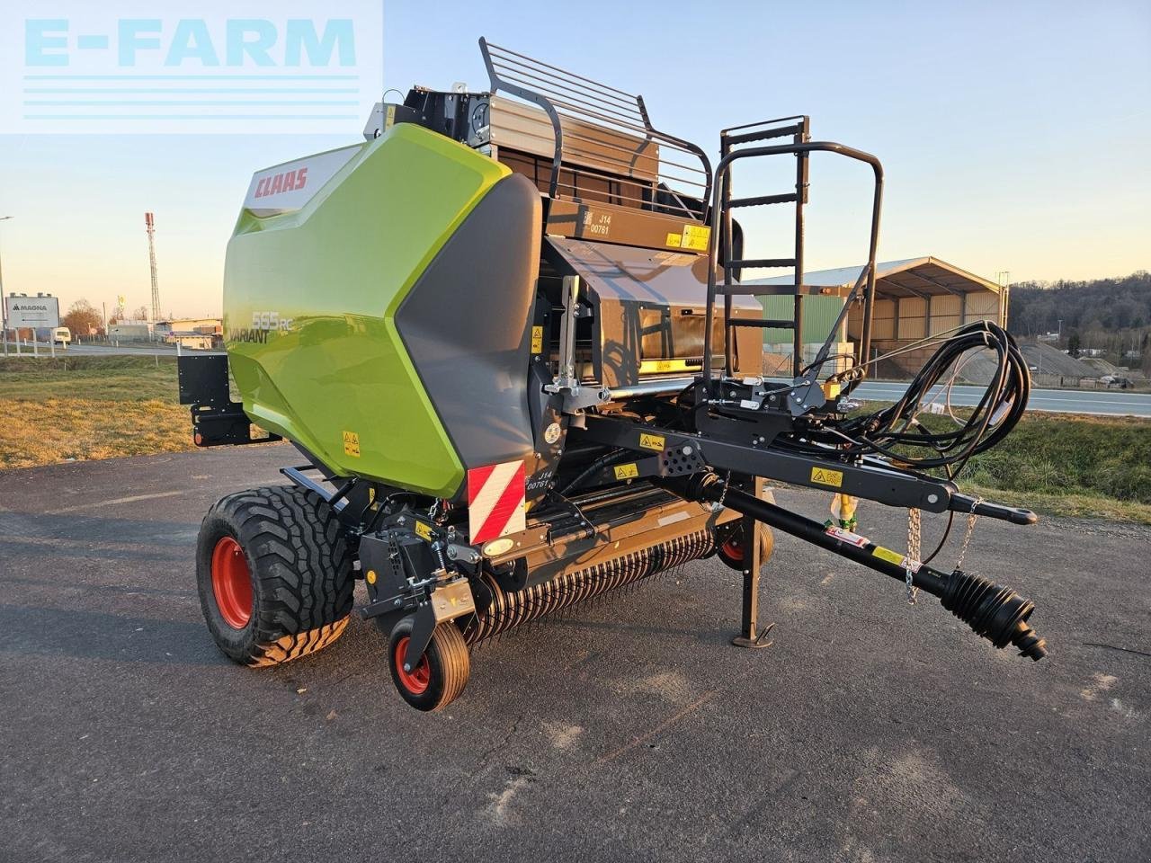 Hochdruckpresse des Typs CLAAS variant 565rc, Gebrauchtmaschine in ILZ (Bild 2)
