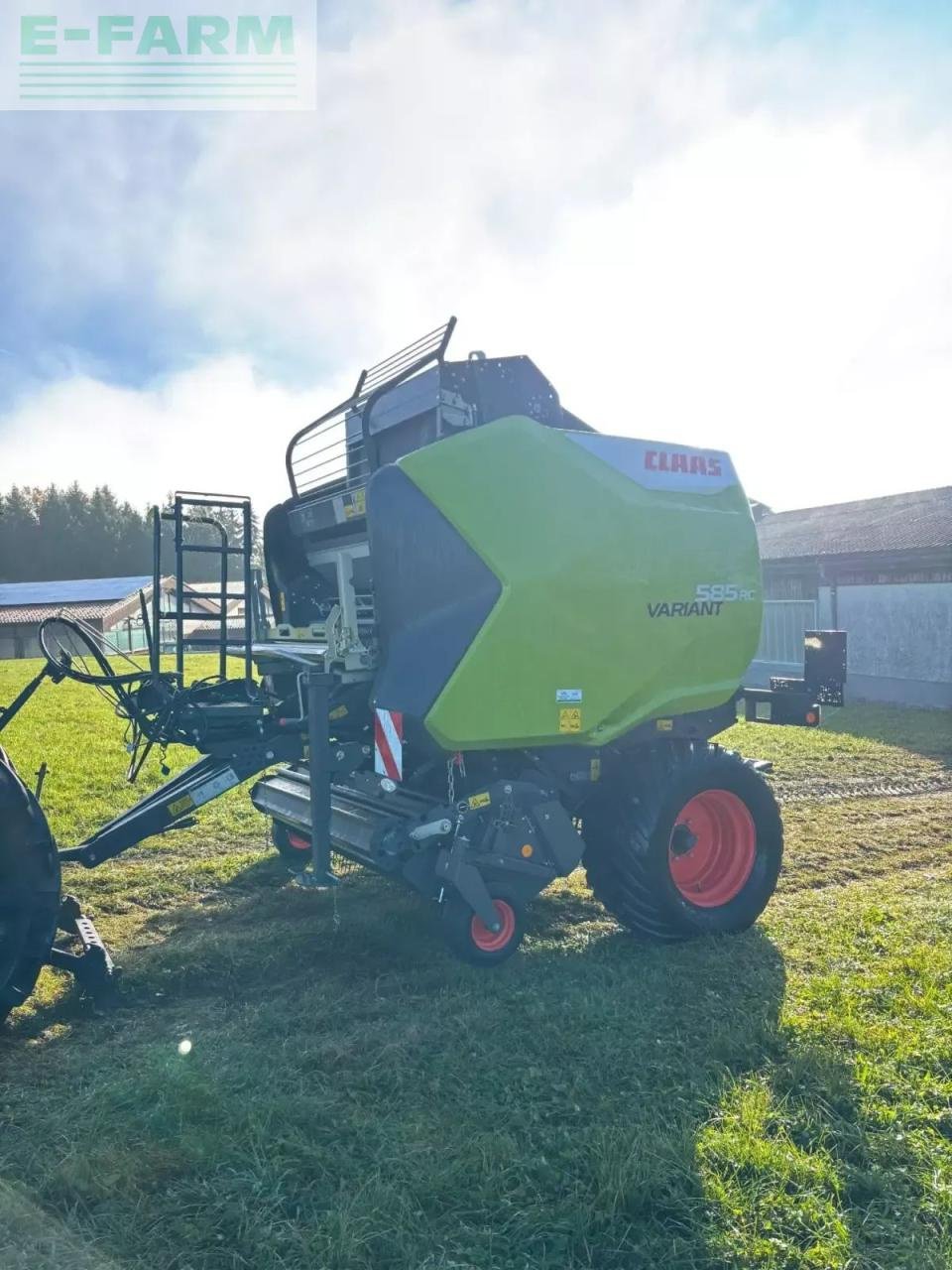 Hochdruckpresse des Typs CLAAS variant 585 rc, Gebrauchtmaschine in ELIXHAUSEN (Bild 7)