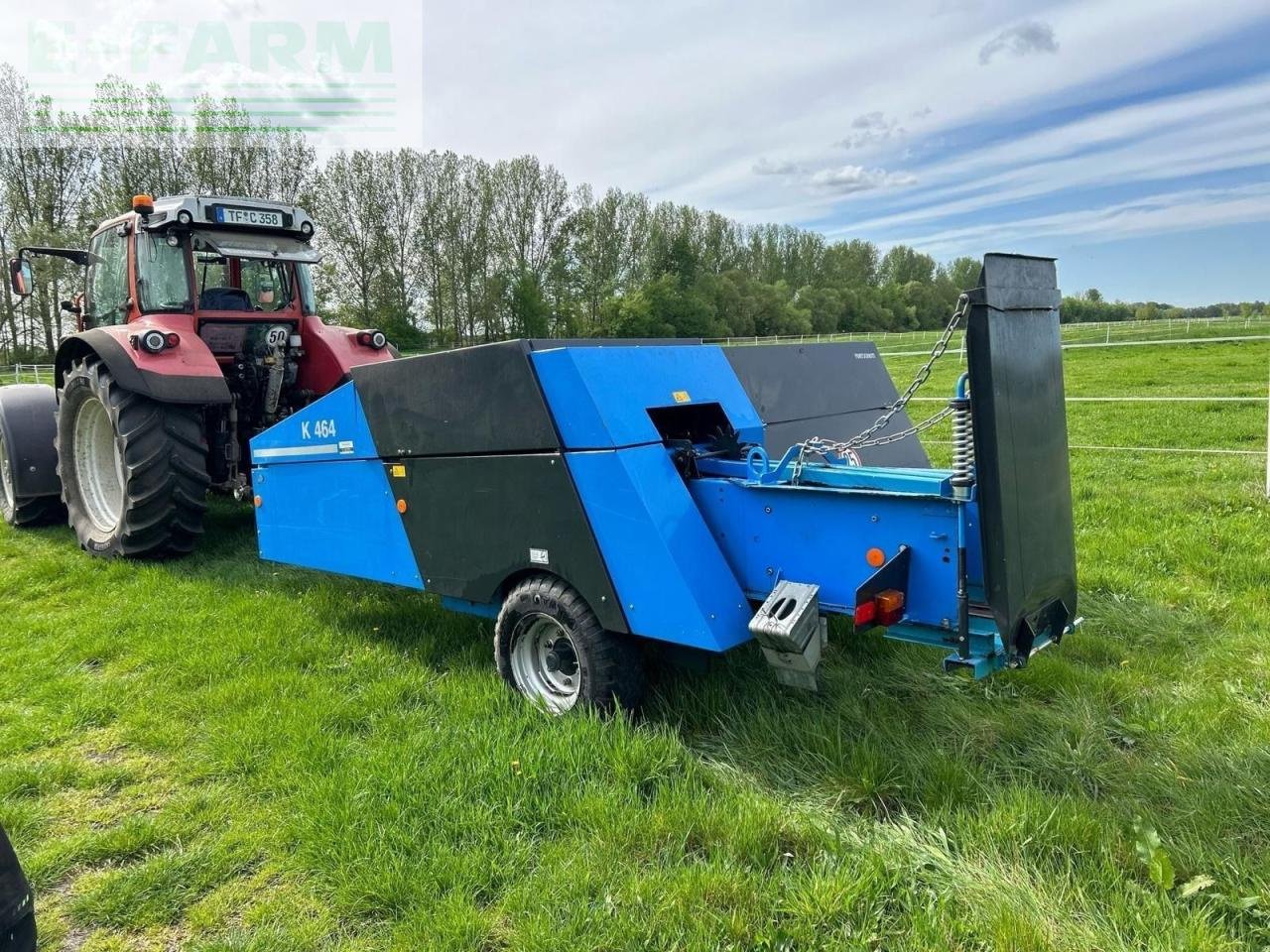 Hochdruckpresse des Typs Fortschritt K464 HD, Gebrauchtmaschine in Hamburg (Bild 3)