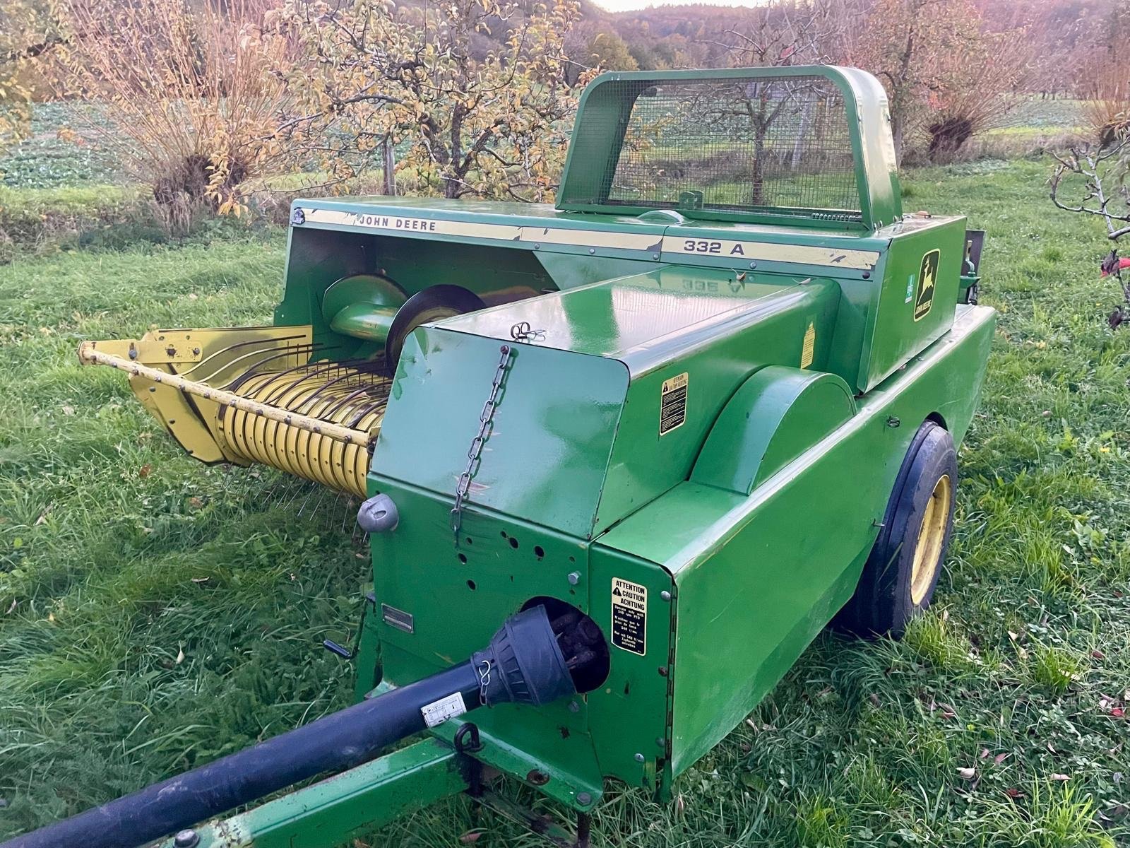Hochdruckpresse типа John Deere 332 A, Gebrauchtmaschine в Bad Mergentheim (Фотография 3)
