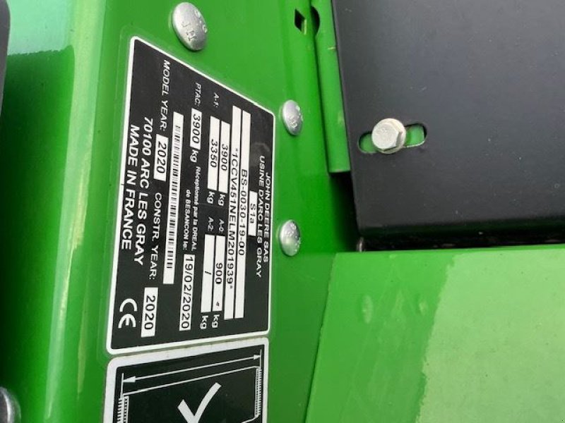 Hochdruckpresse typu John Deere 410, Gebrauchtmaschine v les hayons (Obrázok 6)