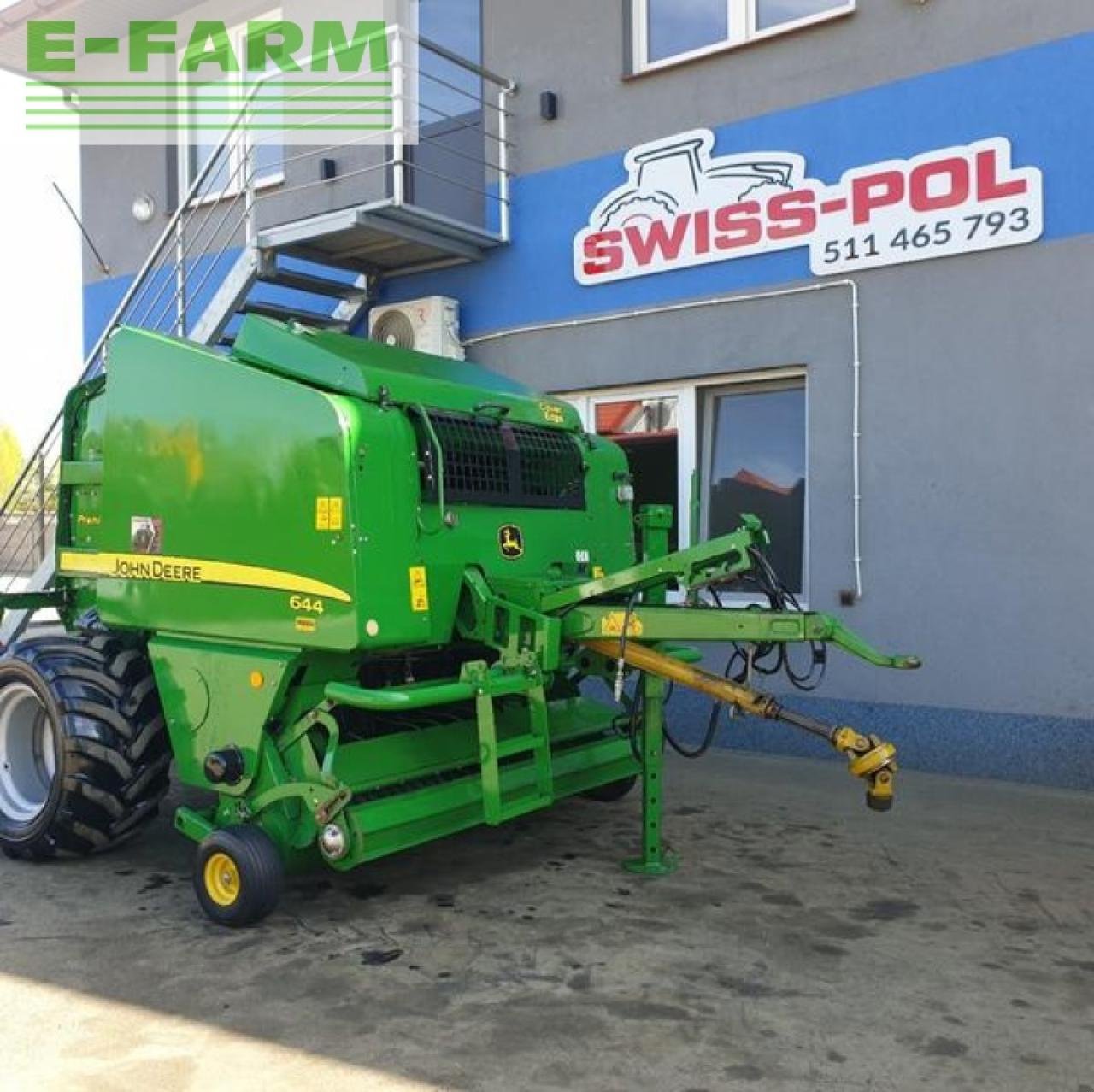 Hochdruckpresse типа John Deere 644 premium, Gebrauchtmaschine в MORDY (Фотография 9)