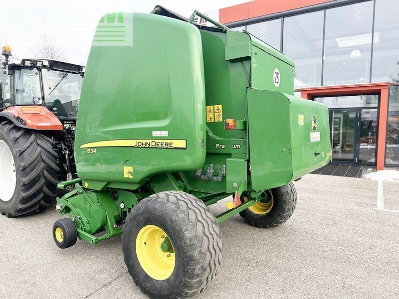 Hochdruckpresse от тип John Deere 854 premium rundballenpresse, Gebrauchtmaschine в SANKT MARIENKIRCHEN BEI SCHÄRDING (Снимка 4)