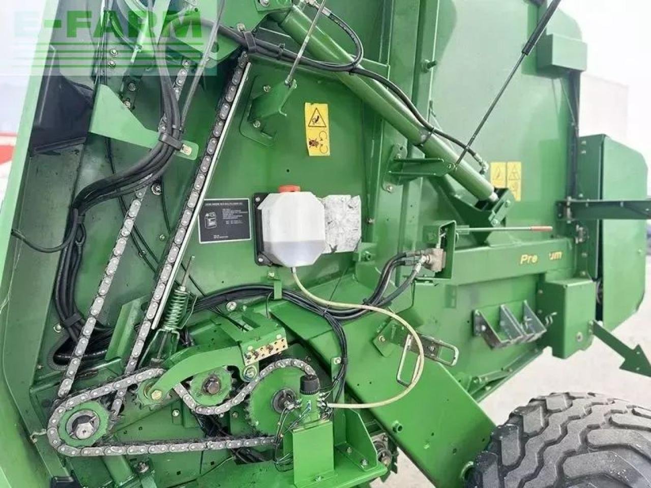 Hochdruckpresse Türe ait John Deere 854 premium rundballenpresse, Gebrauchtmaschine içinde SANKT MARIENKIRCHEN BEI SCHÄRDING (resim 9)