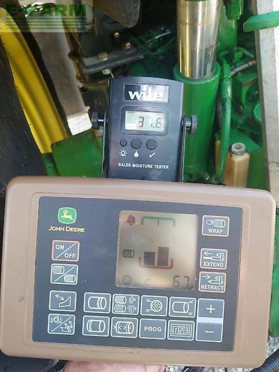 Hochdruckpresse des Typs John Deere 864 maxicut, Gebrauchtmaschine in GROBELNO (Bild 13)
