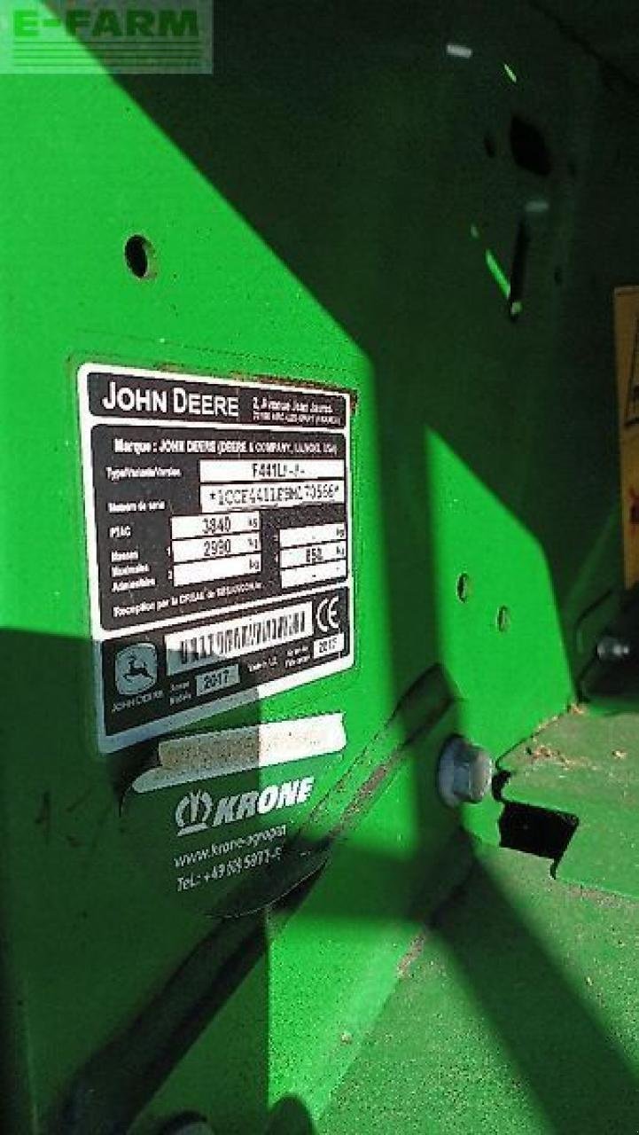 Hochdruckpresse des Typs John Deere f441 m, Gebrauchtmaschine in MARLOW (Bild 5)