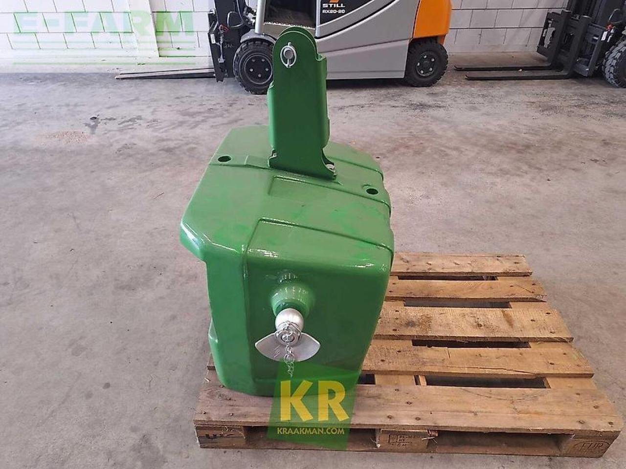 Hochdruckpresse typu John Deere gewichten jd #694864, Gebrauchtmaschine v STEENBERGEN (Obrázek 1)