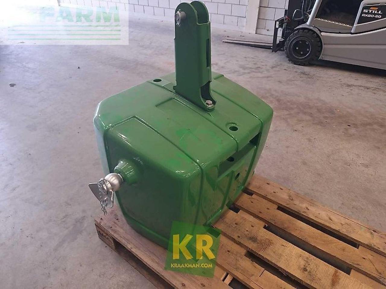 Hochdruckpresse typu John Deere gewichten jd #694864, Gebrauchtmaschine v STEENBERGEN (Obrázek 2)