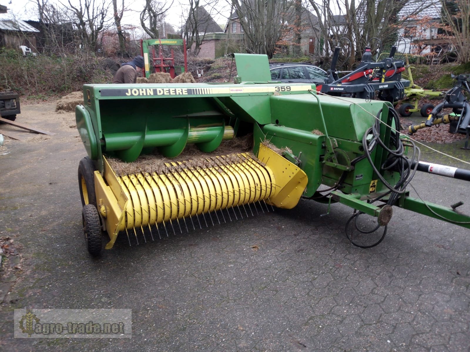Hochdruckpresse des Typs John Deere HD  359, Gebrauchtmaschine in Ellerdorf (Bild 2)