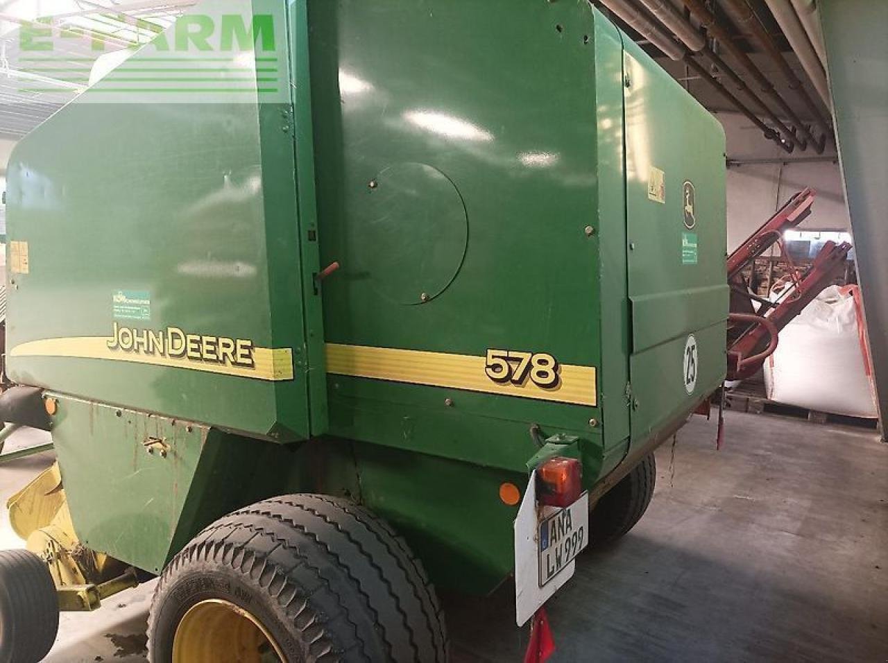 Hochdruckpresse typu John Deere john deere 578, Gebrauchtmaschine v LÖSSNITZ (Obrázek 6)